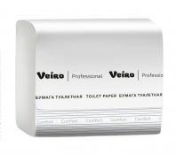 Туалетная бумага 2сл.,в листах Veiro Professional Comfort, 210х108мм.,30пач х250лст. TV201
